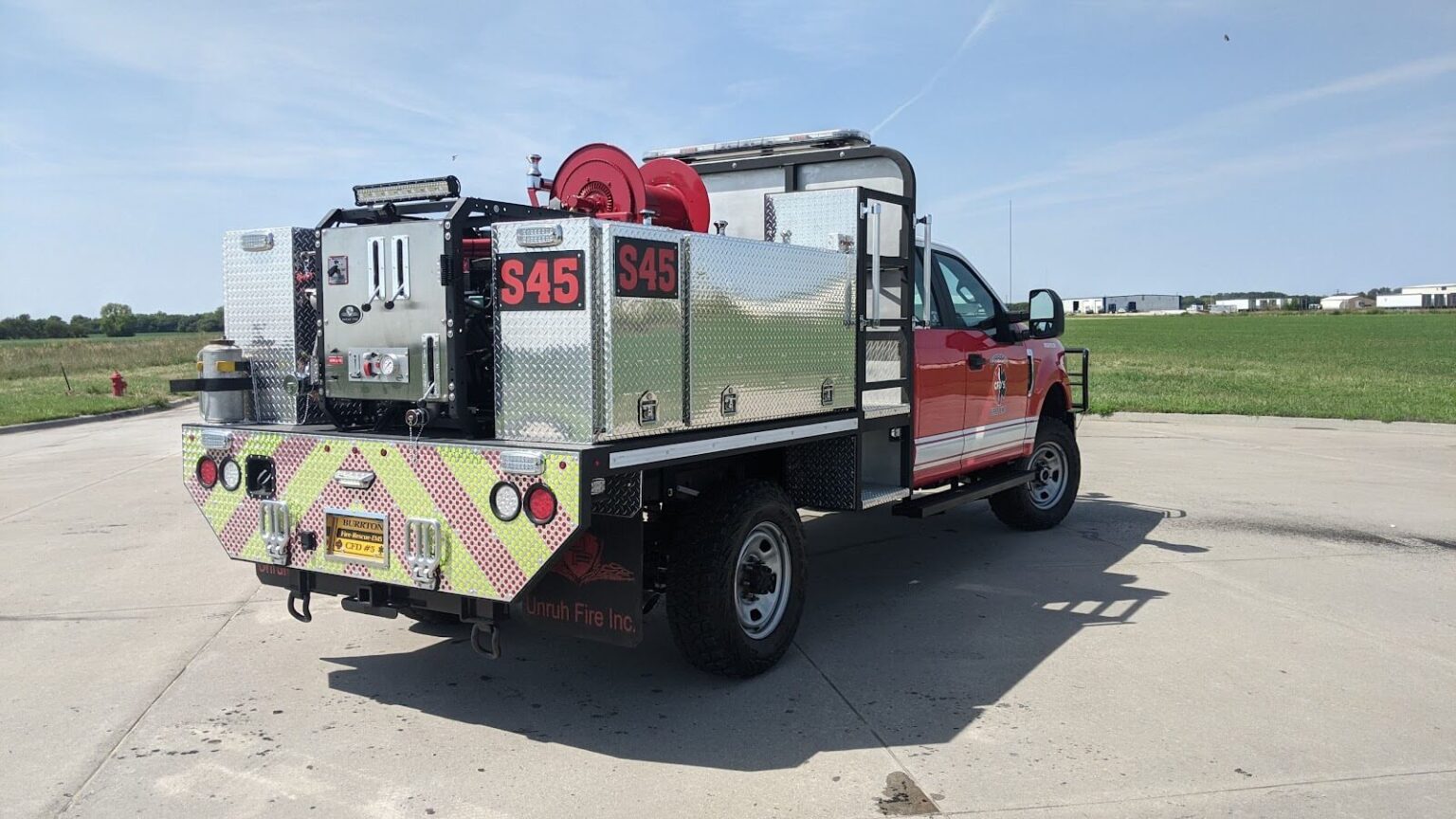 Burrton Consolidated Fire Dist. 5 Unruh Fire